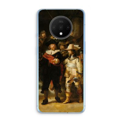 De Nachtwacht: OnePlus 7T Transparant Hoesje