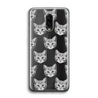 OnePlus 6T Transparant Hoesje (Soft) - Kitten - thumbnail
