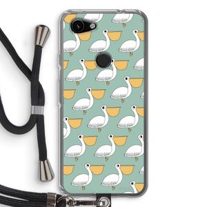 Pelican: Pixel 3a Transparant Hoesje met koord