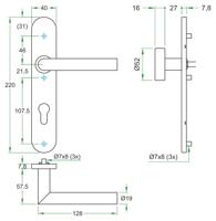 Krukgarn TESSA PL rvs mat SL72 LS