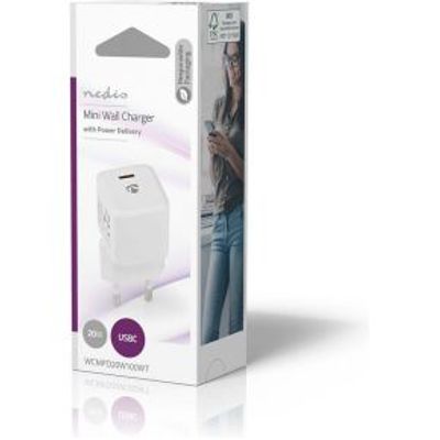 Oplader | 1.67 / 2.22 / 3.0 A | Outputs: 1 | USB-C© | 20 W | Automatische Voltage Selectie