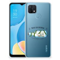 OPPO A15 Telefoonhoesje met Naam Boho Bottle