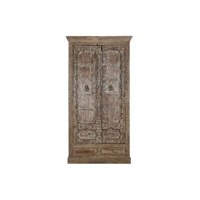 Kast Home ESPRIT Natuurlijk Teakhout 122 X 51 X 216 cm