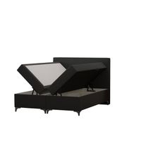 Springcrest® Luxe Boxspringset met Opbergruimte - Bed - 140x200 cm - Antraciet - thumbnail