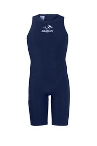 Sailfish rebel train 2 swimskin mouwloos donkerblauw heren S