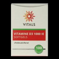 Vitamine D3 1000IE 100 Softgels