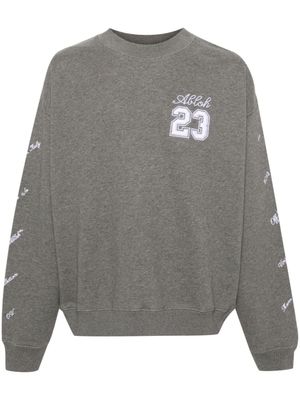 Off-White sweat 23 Skate - Gris
