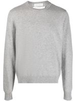 extreme cashmere n36 long-sleeved knitted jumper - Gris