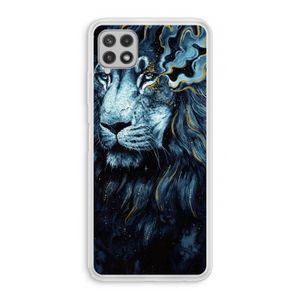 Darkness Lion: Samsung Galaxy A22 4G Transparant Hoesje