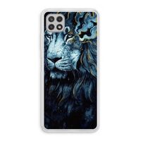 Darkness Lion: Samsung Galaxy A22 4G Transparant Hoesje