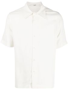 Séfr chemise boutonnée à manches courtes - Tons neutres