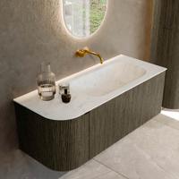 Badmeubel Mondiaz Kurve-Dlux | 115 cm cm | Meubelkleur Shadow | Wastafelkleur Opalo | Solid surface | Wasbak rechter zijde spoelbak | Zonder kraangat(en) Badmeubel Mondiaz Kurve-Dlux | 115 cm cm | Meubelkleur Shadow | Wastafelkleur Opalo | Solid surface | Wasbak rechter zijde spoelbak | Zonder kraangat(en)