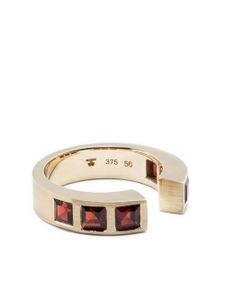 Tom Wood bague Gate Square - Or