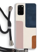 Geo #5: Samsung Galaxy S20 Plus Transparant Hoesje met koord