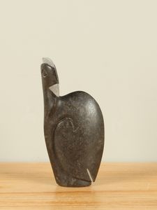 Afrikaans sculptuur Chicken, 19 cm