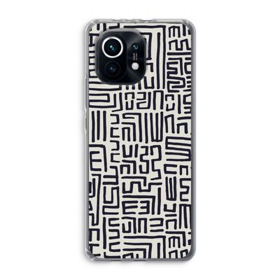 Moroccan Print: Xiaomi Mi 11 Transparant Hoesje
