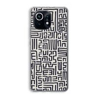 Moroccan Print: Xiaomi Mi 11 Transparant Hoesje
