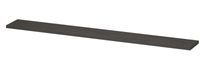 INK wandplank in houtdecor 3,5cm dik variabele maat voor hoek opstelling inclusief blinde bevestiging 180-275x35x3,5cm, oer grijs