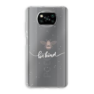 Be(e) kind: Xiaomi Poco X3 NFC Transparant Hoesje