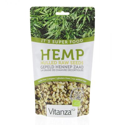 Vitanza Zaden HQ Super Food Hemp Hulled Raw Seeds 200gr Vitanza Zaden HQ Super Food Hemp Hulled Raw Seeds 200gr