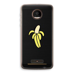 Banana: Motorola Moto Z Force Transparant Hoesje