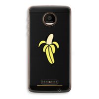 Banana: Motorola Moto Z Force Transparant Hoesje