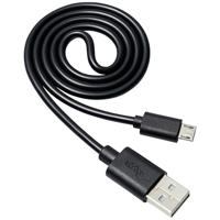 Akyga AK-USB-05 USB-kabel USB-A stekker, USB-micro-B stekker 0.60 m Zwart