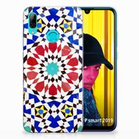 Huawei P Smart 2019 TPU Siliconen Hoesje Mozaïek - thumbnail