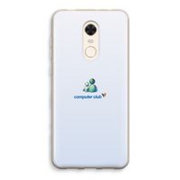 MSN: Xiaomi Redmi 5 Transparant Hoesje MSN: Xiaomi Redmi 5 Transparant Hoesje
