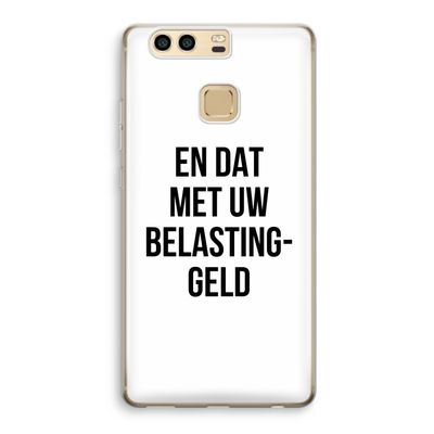 Belastinggeld: Huawei P9 Transparant Hoesje