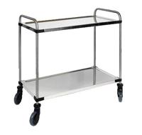 Serveerwagen 2 plateaus 870x570x950mm