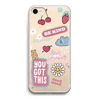 Positivity: iPhone 7 Transparant Hoesje