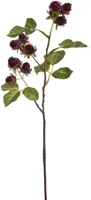 Pure Royal kunsttak moerbei 55cm burgundy