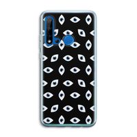 Eyes pattern: Huawei P20 Lite (2019) Transparant Hoesje