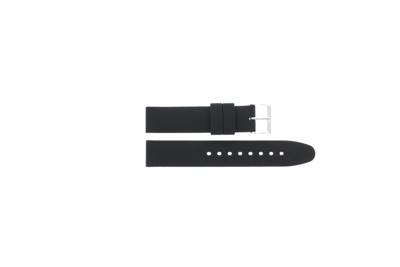 Horlogeband Guess V1005M1 Silicoon Zwart 18mm