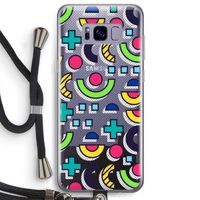 8-bit N°6: Samsung Galaxy S8 Plus Transparant Hoesje met koord