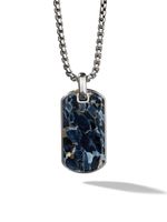 David Yurman pendentif Exotic Stone Pietersite 35 mm - Argent