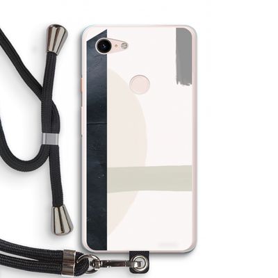 Baca: Pixel 3 XL Transparant Hoesje met koord