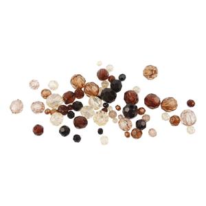 Creativ Company Facetkralen mix goud, 50 gram