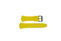 Horlogeband GC watches Y99006G2 Silicoon Geel 16mm Horlogeband GC watches Y99006G2 Silicoon Geel 16mm