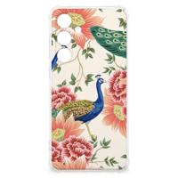 Case Anti-shock voor Samsung Galaxy S24 FE Pink Peacock