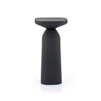 By-Boo Bijzettafel 'Squand' ø27cm, kleur Zwart