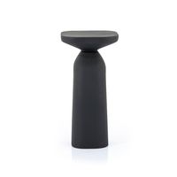 By-Boo Bijzettafel 'Squand' ø27cm, kleur Zwart