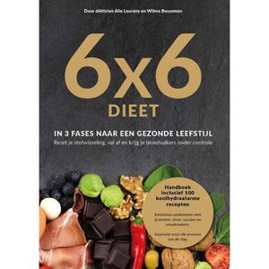 6X6 Dieet - (ISBN:9789090356792)