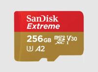 SanDisk Extreme 256 GB MicroSDXC UHS-I Klasse 10