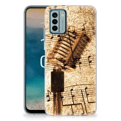 Nokia G22 | Siliconen hoesje | met foto Bladmuziek Nokia G22 | Siliconen hoesje | met foto Bladmuziek