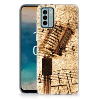 Nokia G22 | Siliconen hoesje | met foto Bladmuziek