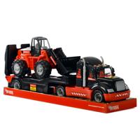 Mammoet Toys Cavallino mammoet torpedo vrachtwagen met graafmachine Mammoet Toys Cavallino mammoet torpedo vrachtwagen met graafmachine