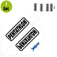 Pentathlon Pentathlon Xtream 180 Dartflights - Wit