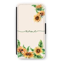 Zonnebloemen: iPhone 12 Pro Max Flip Hoesje